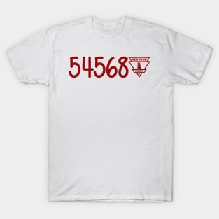 Camp Red Pine Zip Code T-Shirt